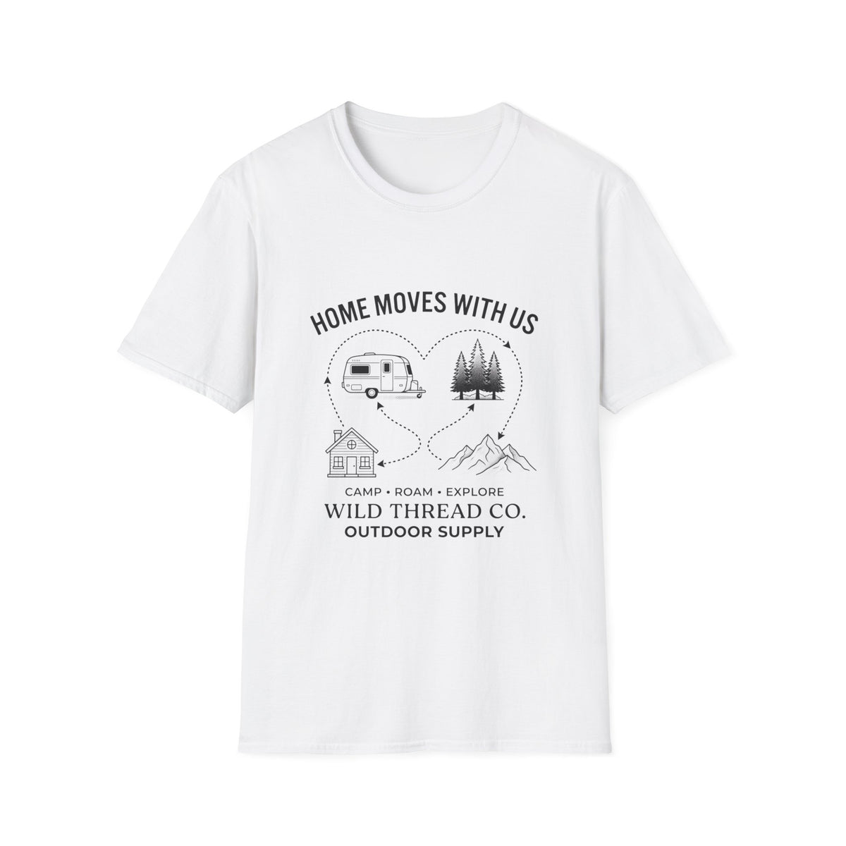 Home Moves With Us T-Shirt