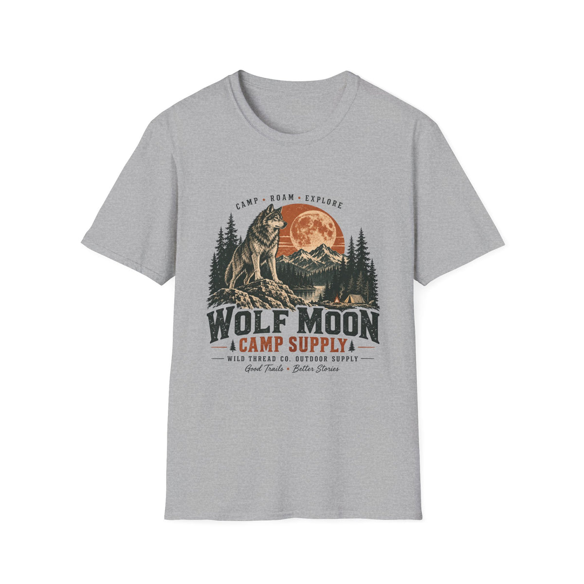 Wolf Moon Camp T-Shirt