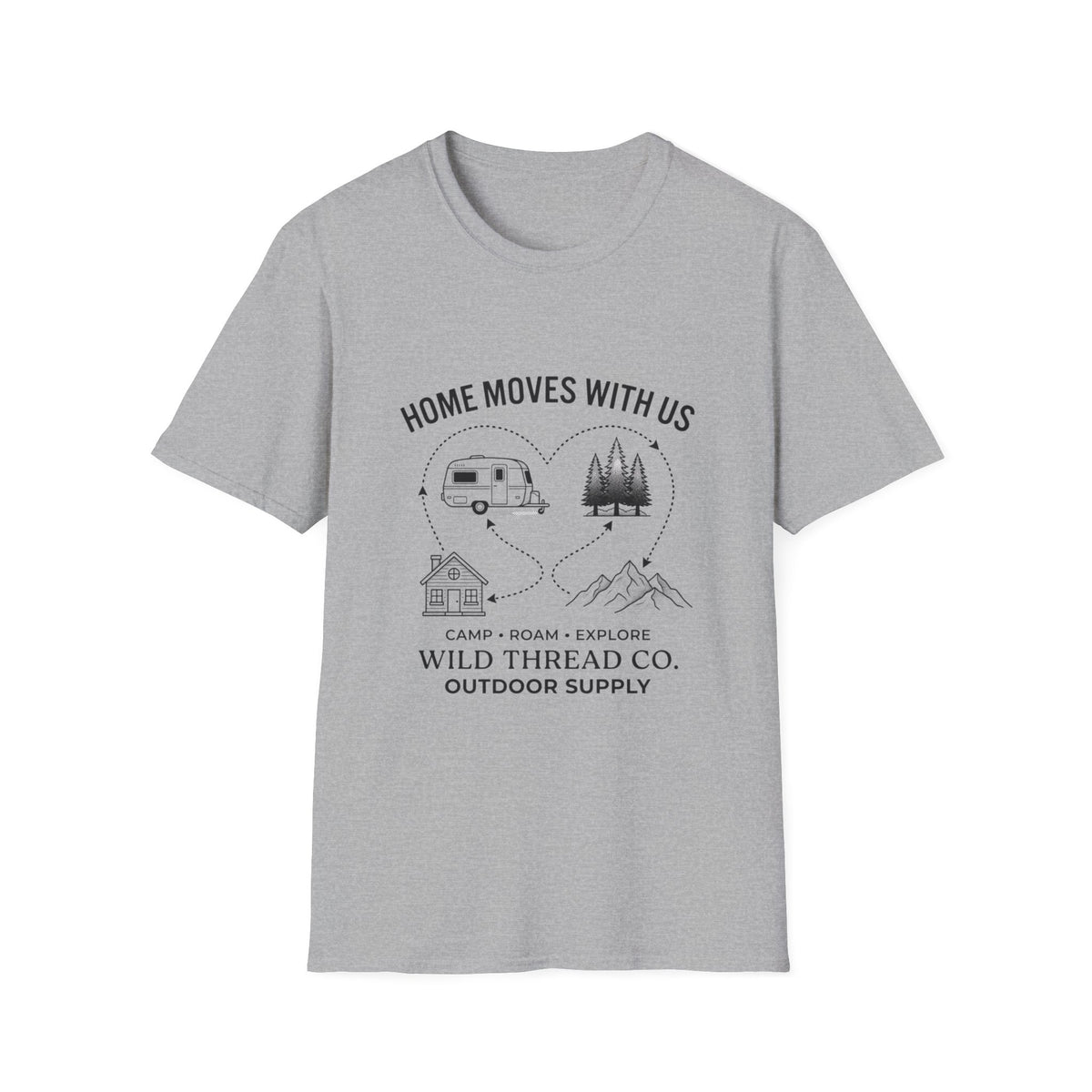 Home Moves With Us T-Shirt