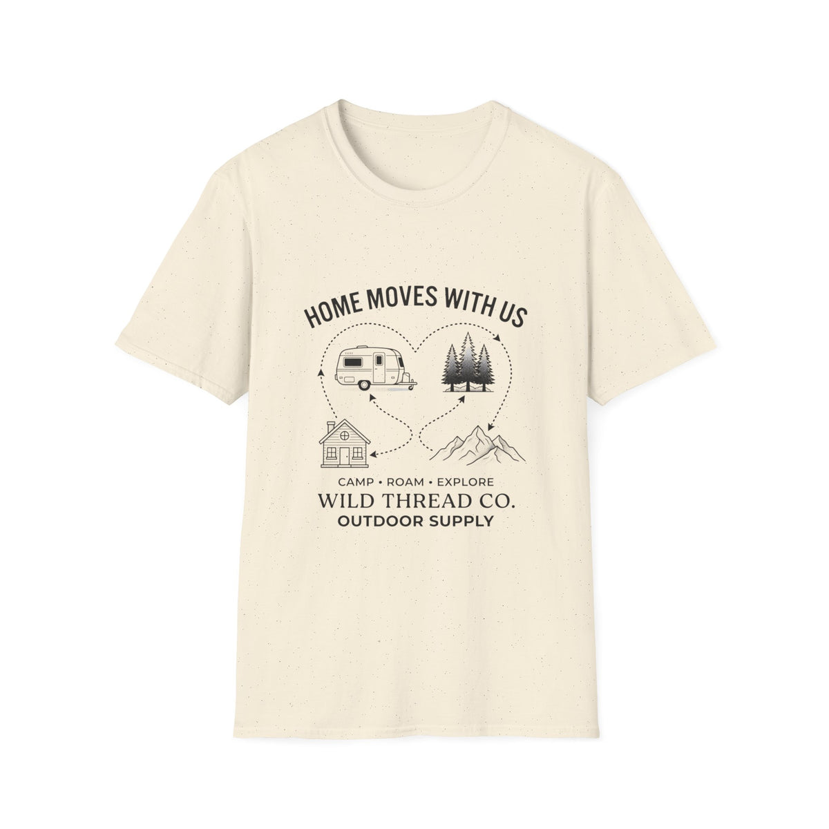 Home Moves With Us T-Shirt