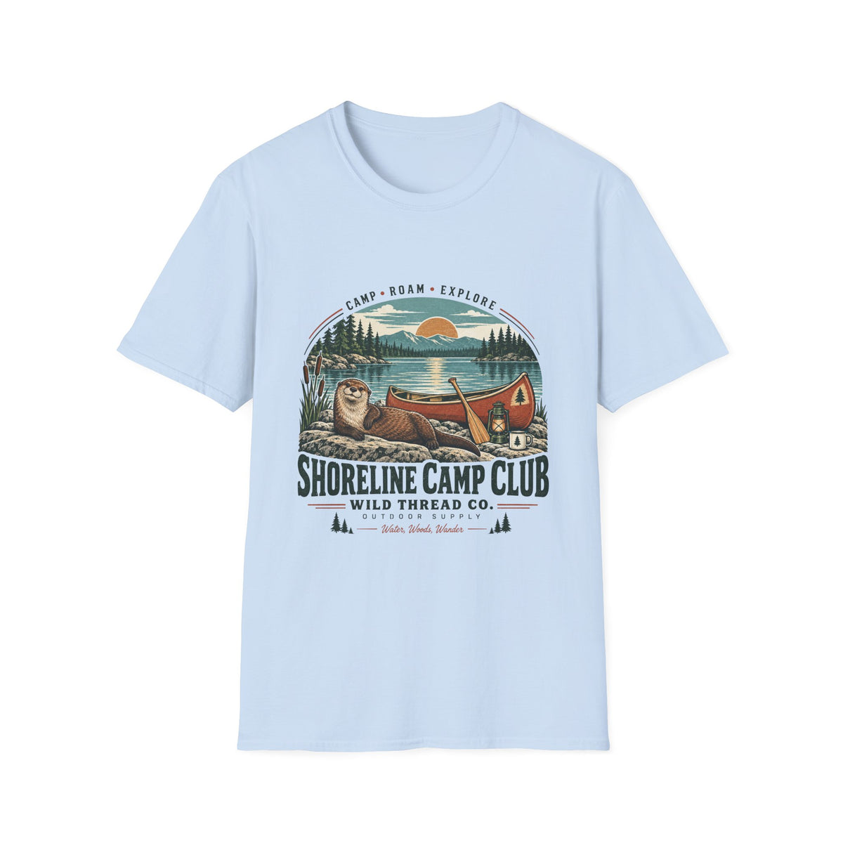 Otter Around My Canoe T-Shirt