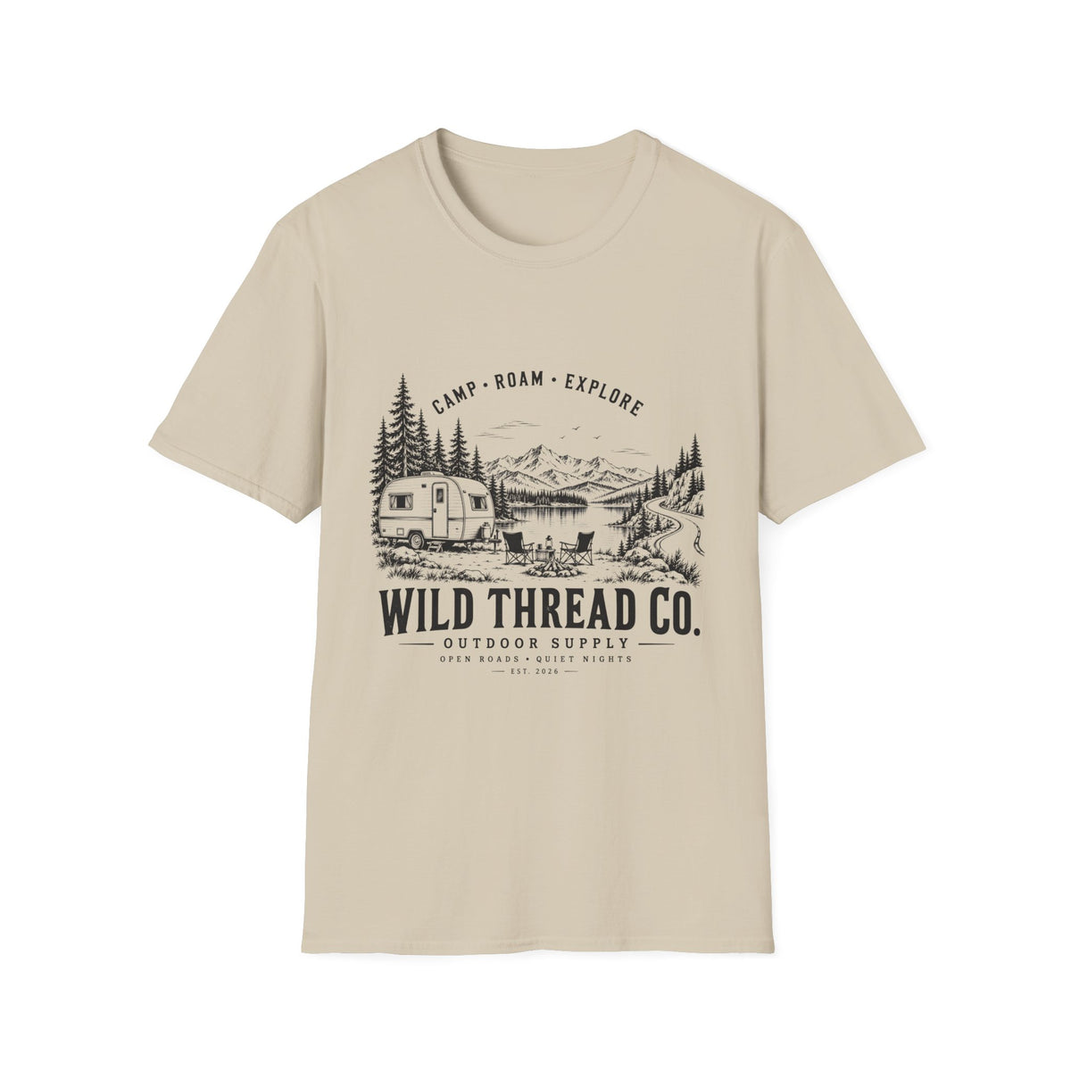 Camp Roam And Explore T Shirt
