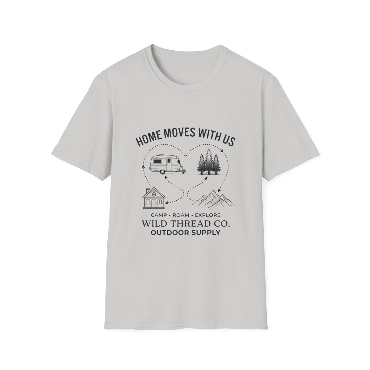 Home Moves With Us T-Shirt