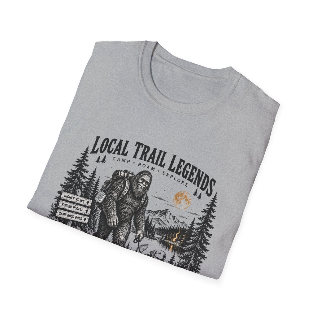 Big Foot Camping T Shirt
