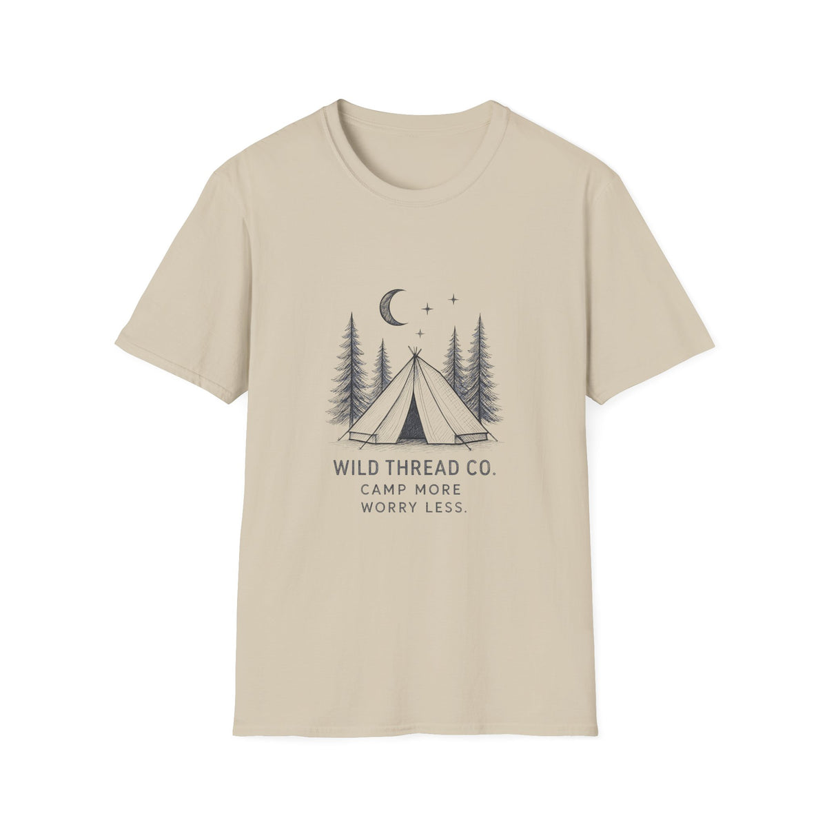 Camp More Worry Less T-Shirt
