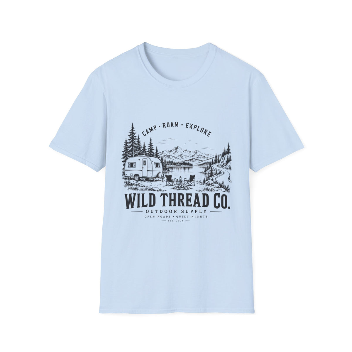 Camp Roam And Explore T Shirt