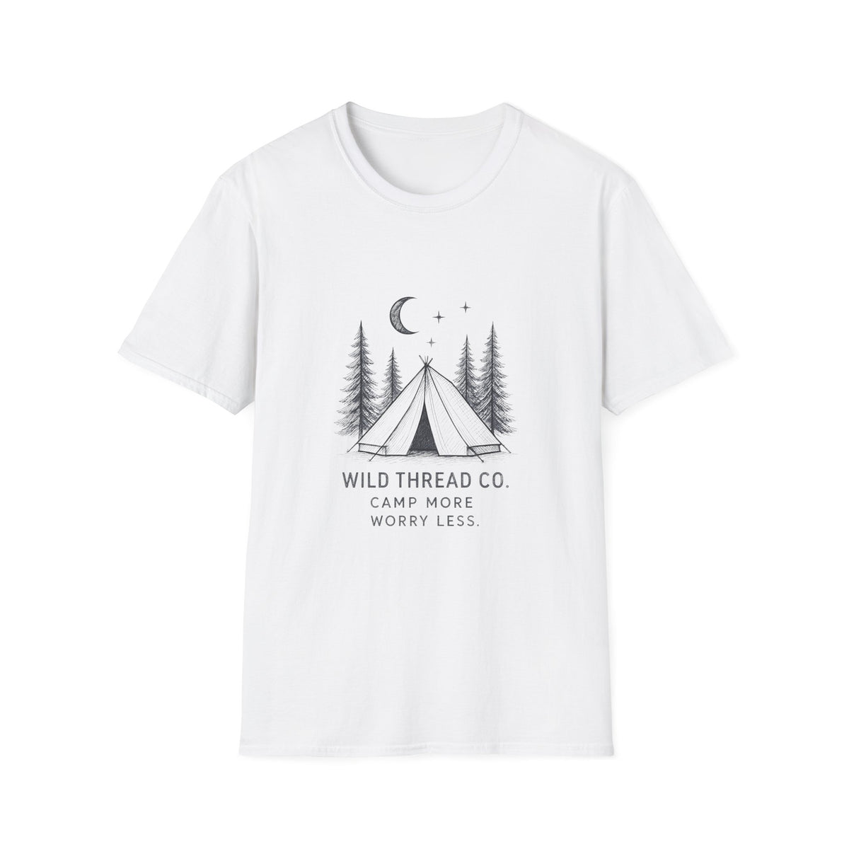 Camp More Worry Less T-Shirt
