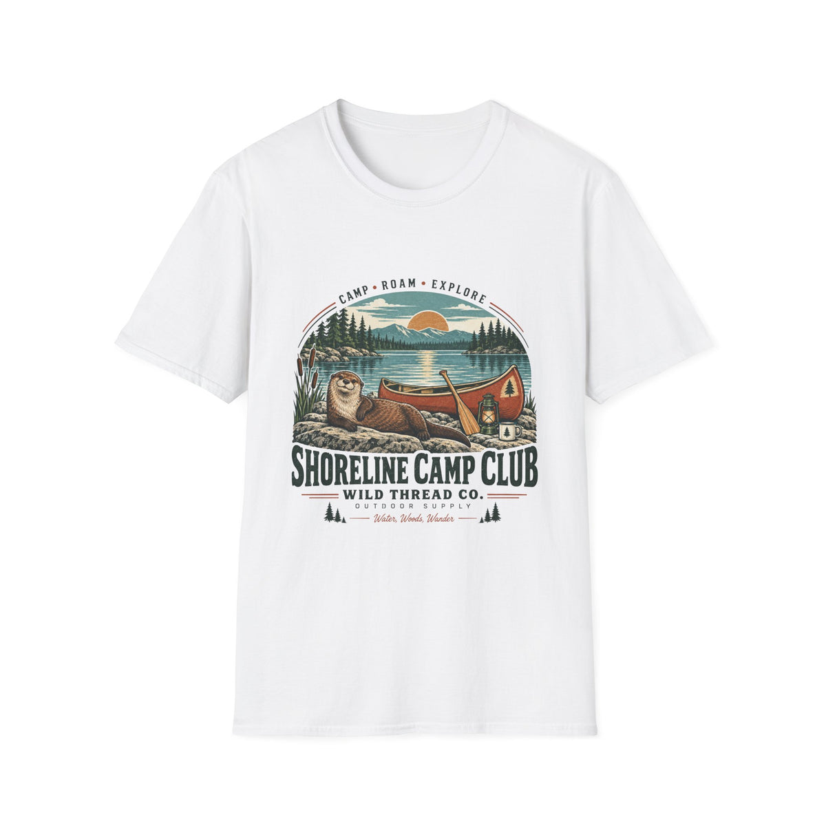 Otter Around My Canoe T-Shirt