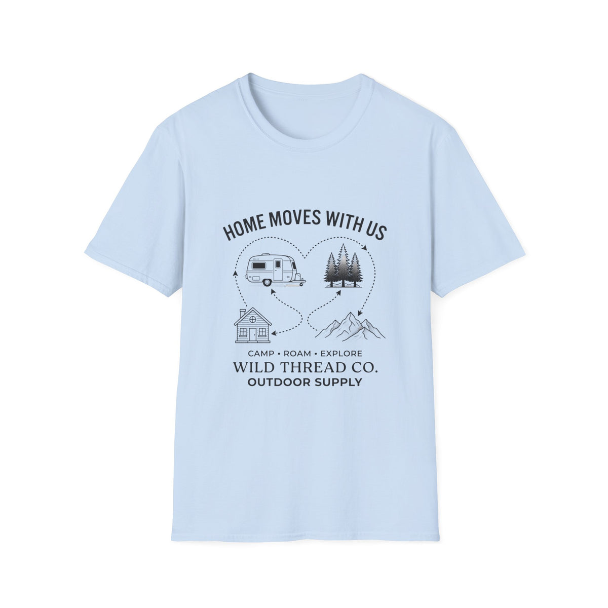 Home Moves With Us T-Shirt