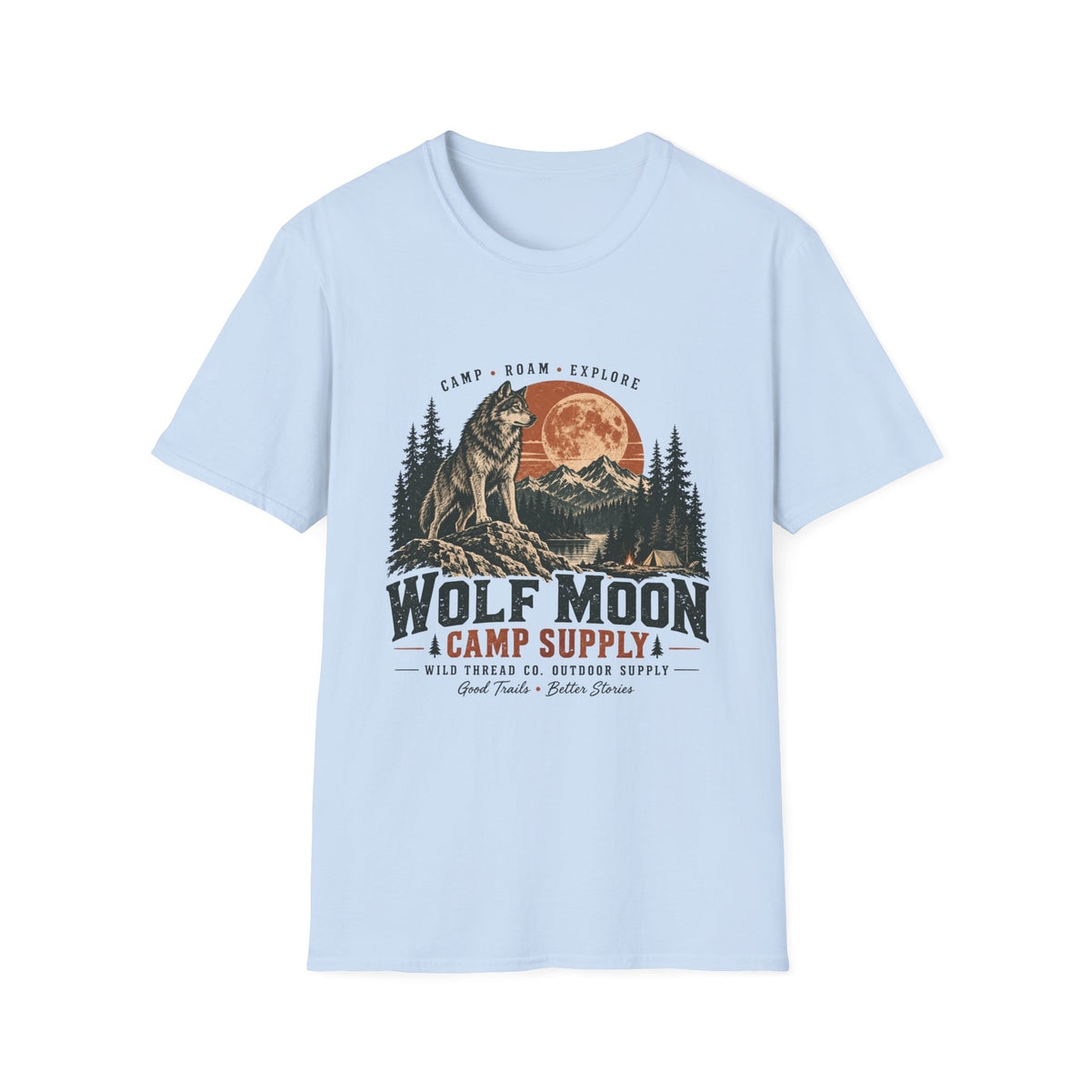 Wolf Moon Camp T-Shirt