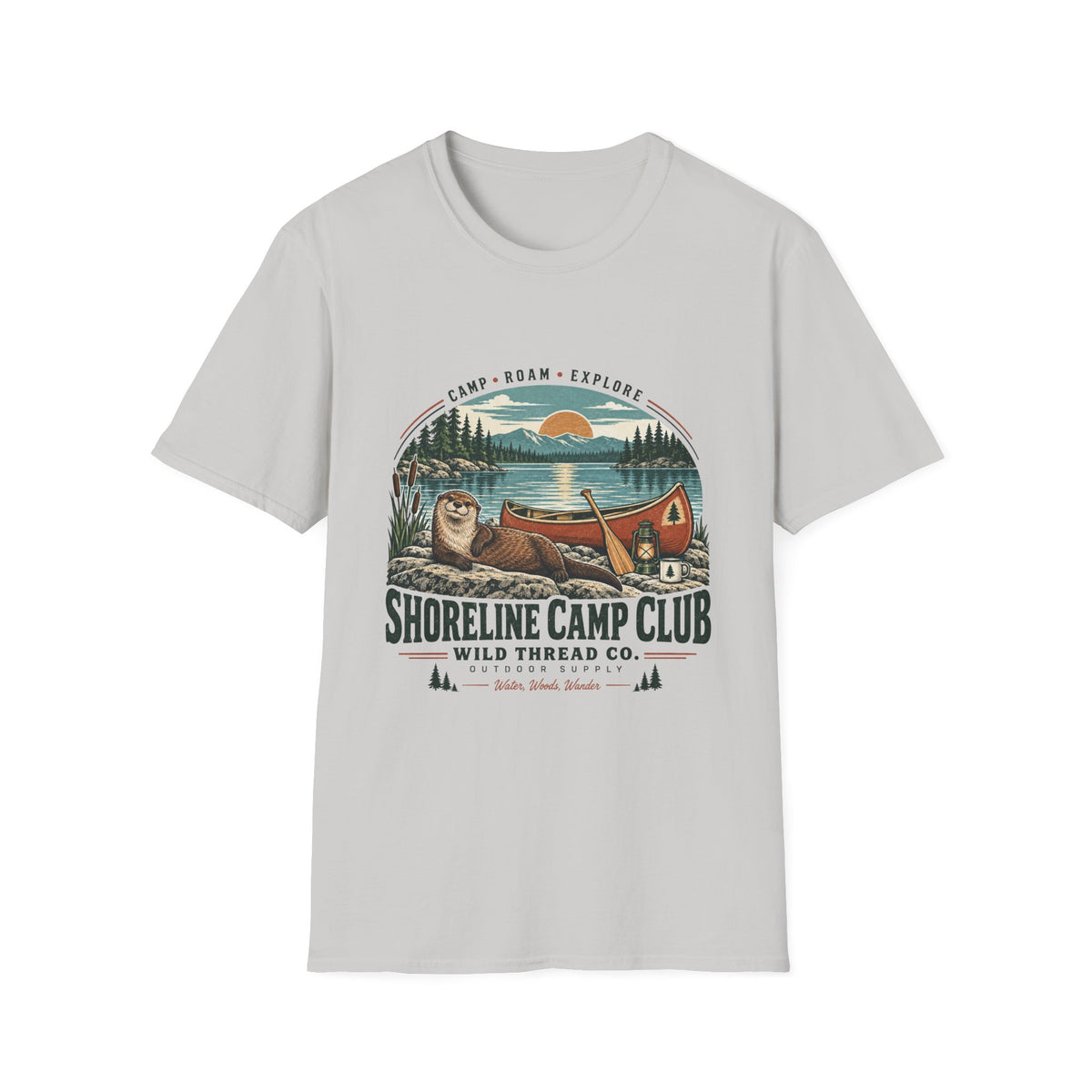Otter Around My Canoe T-Shirt