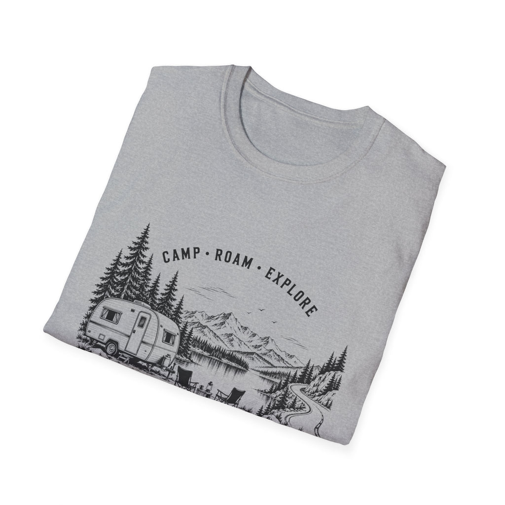 Camp Roam And Explore T Shirt