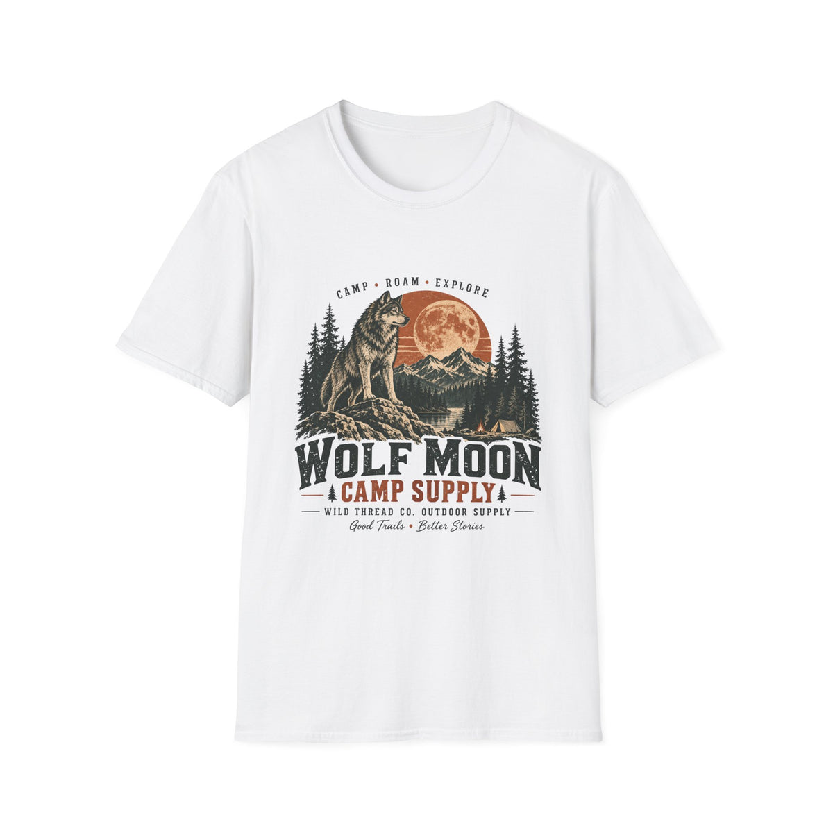 Wolf Moon Camp T-Shirt