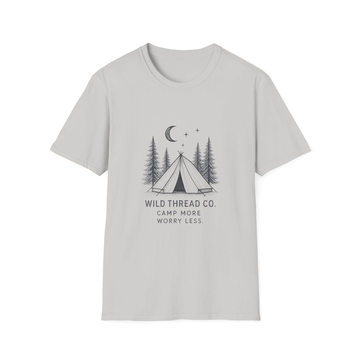Camp More Worry Less T-Shirt