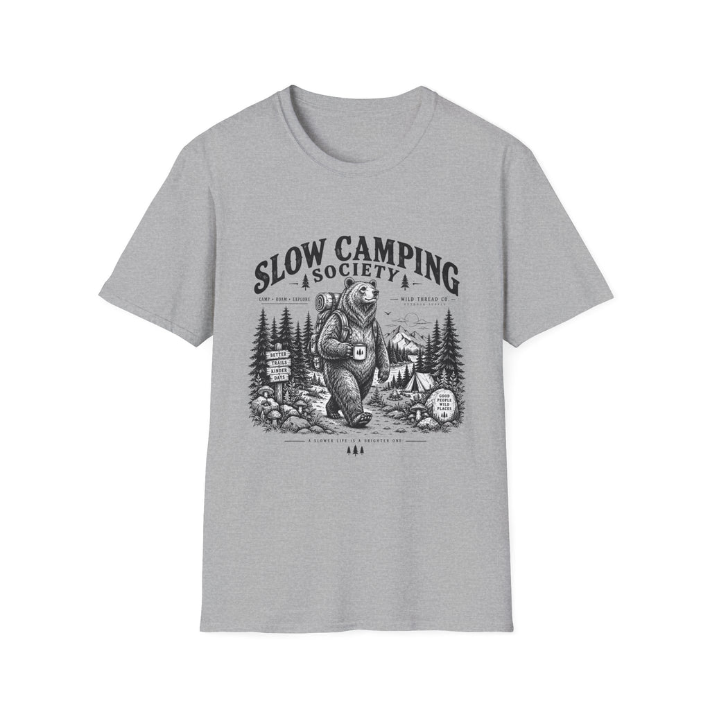 Slow Camping Society T Shirt
