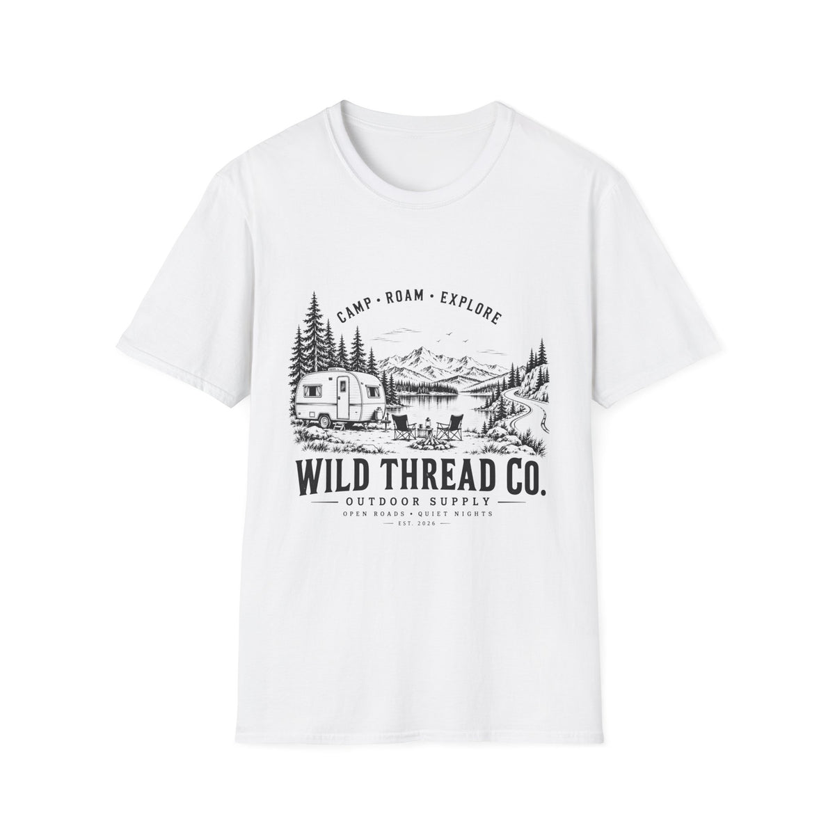 Camp Roam And Explore T Shirt