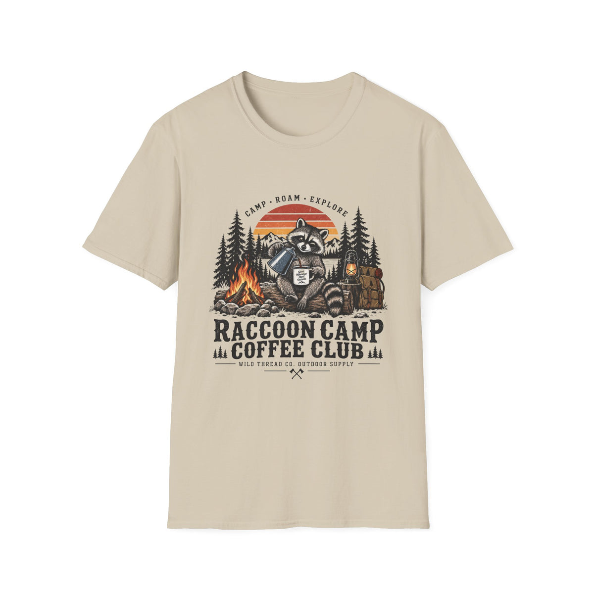 Racooning Around With My Coffe T-Shirt