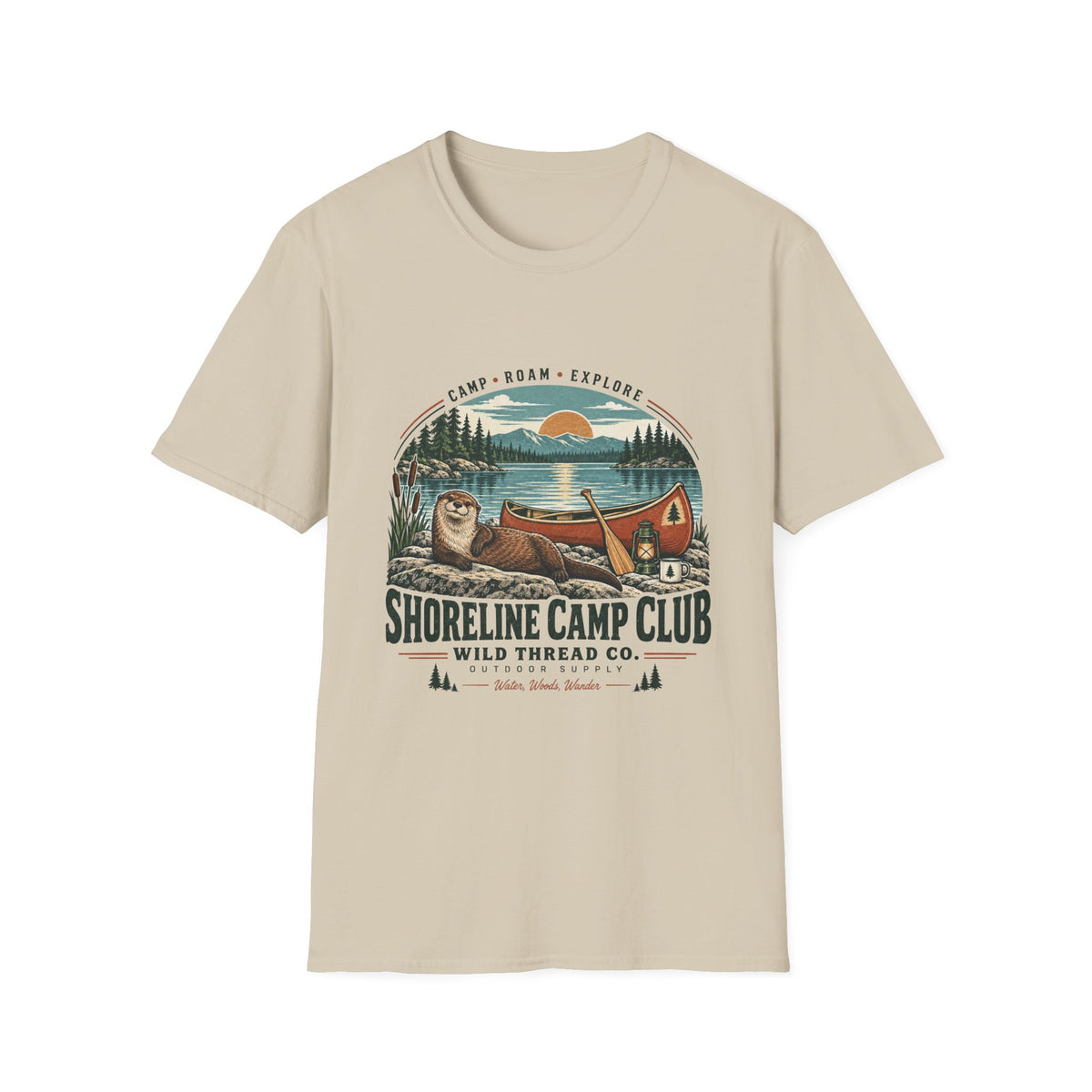 Otter Around My Canoe T-Shirt