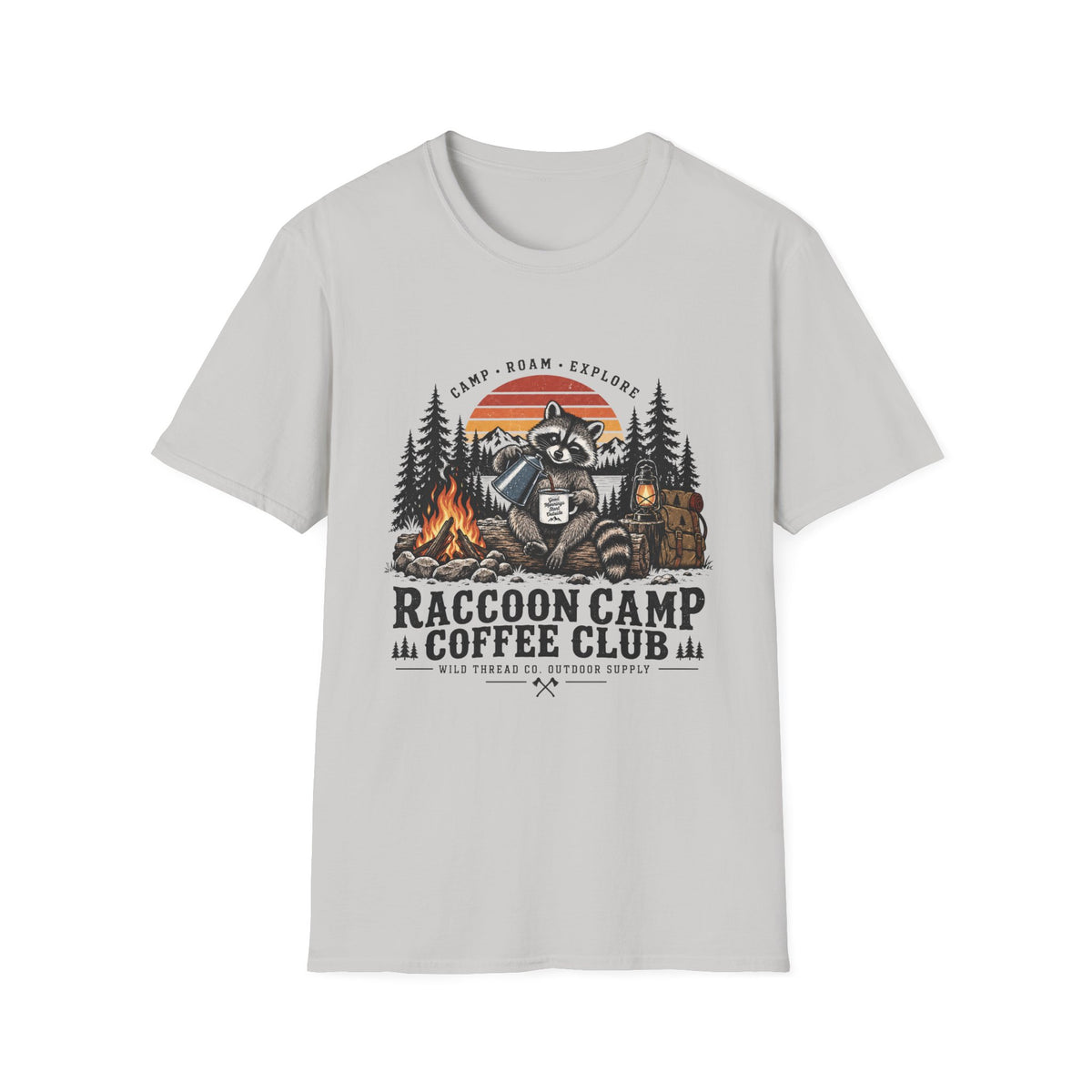 Racooning Around With My Coffe T-Shirt