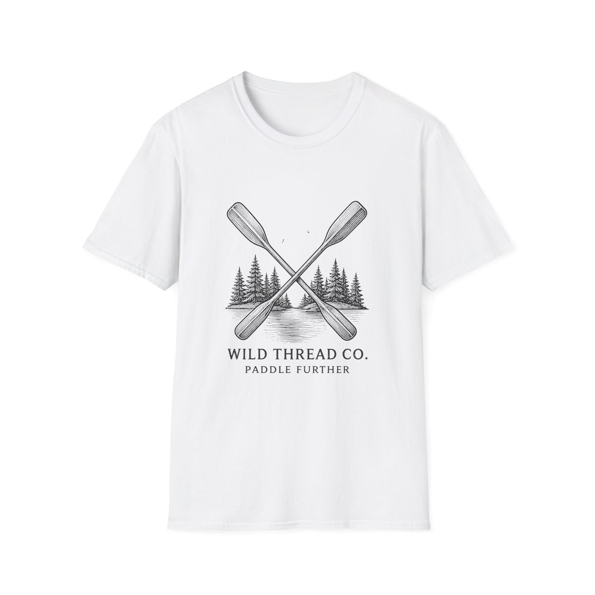 Paddle More. T-Shirt