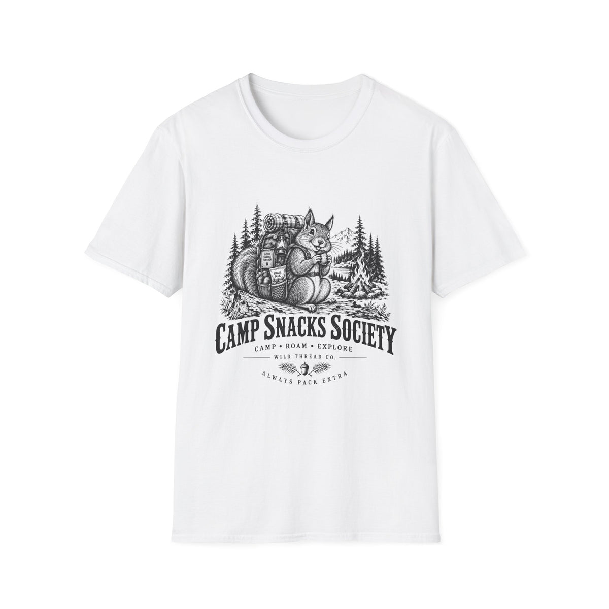 Squirrel Down With Me T-Shirt