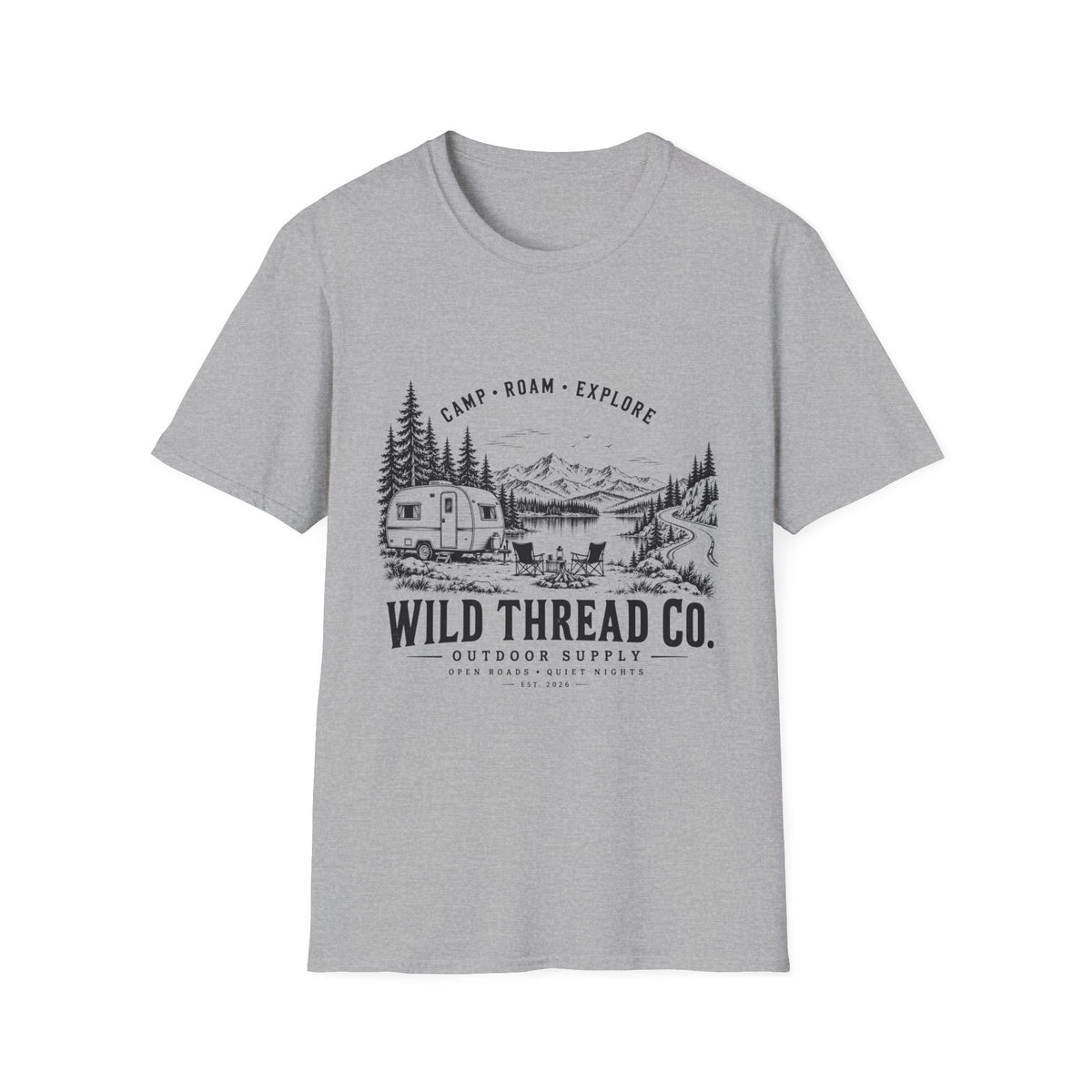 Camp Roam And Explore T Shirt