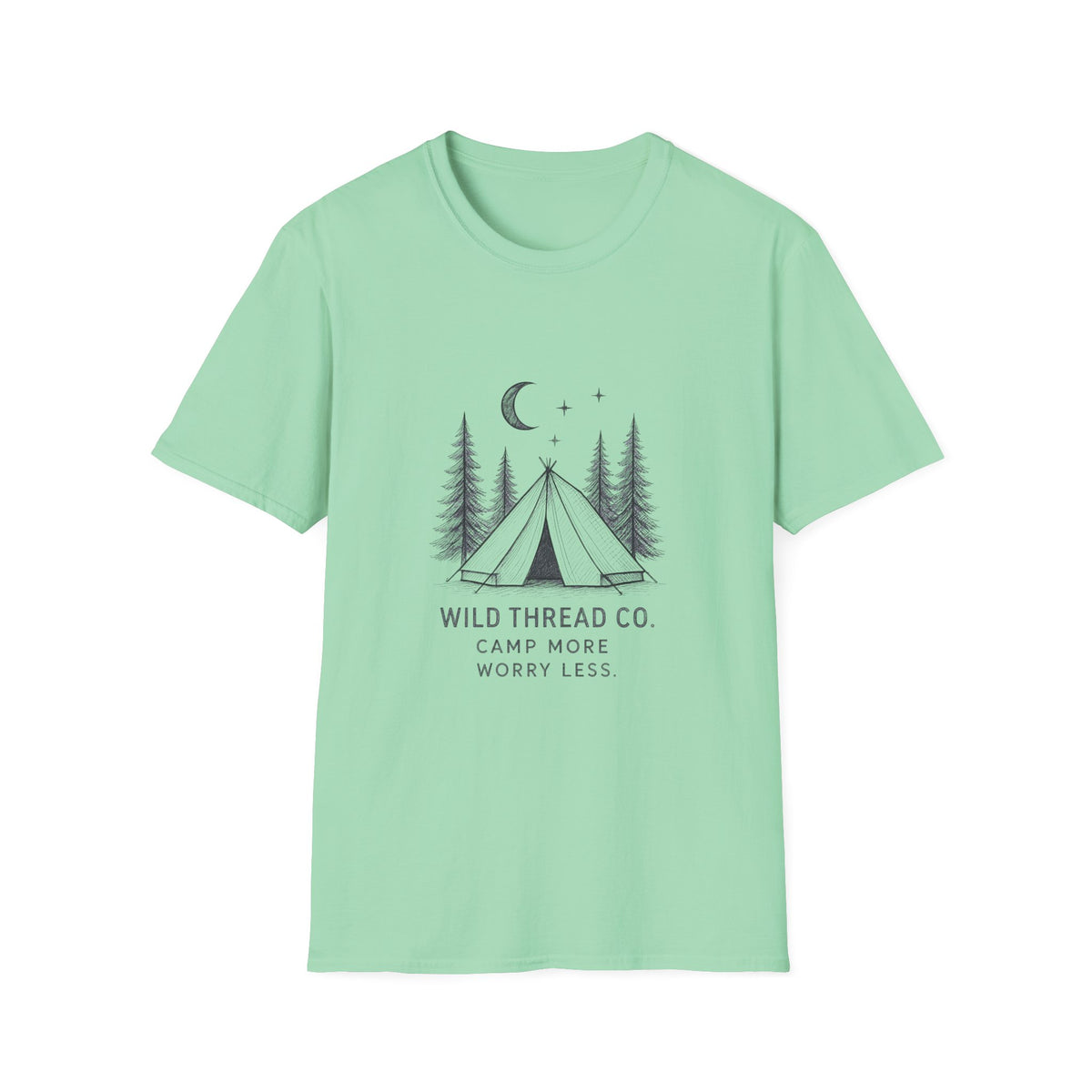 Camp More Worry Less T-Shirt