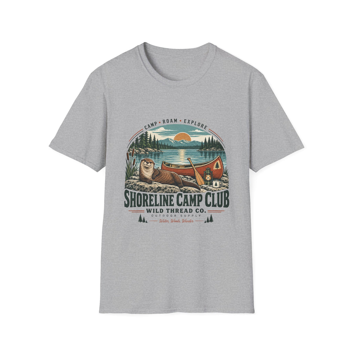Otter Around My Canoe T-Shirt
