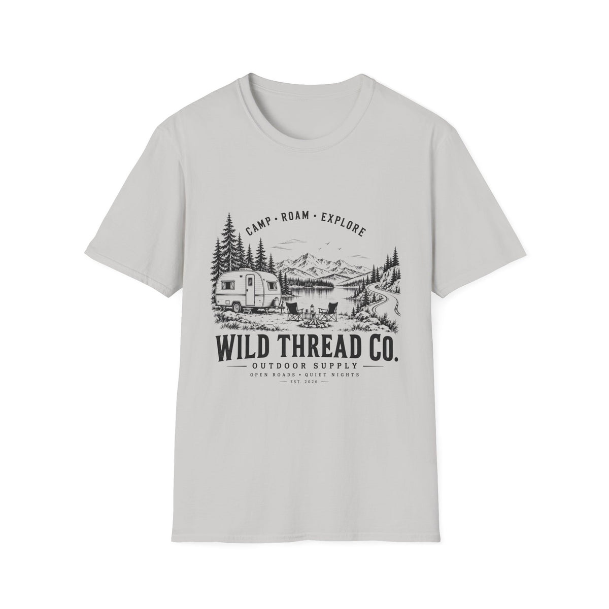 Camp Roam And Explore T Shirt