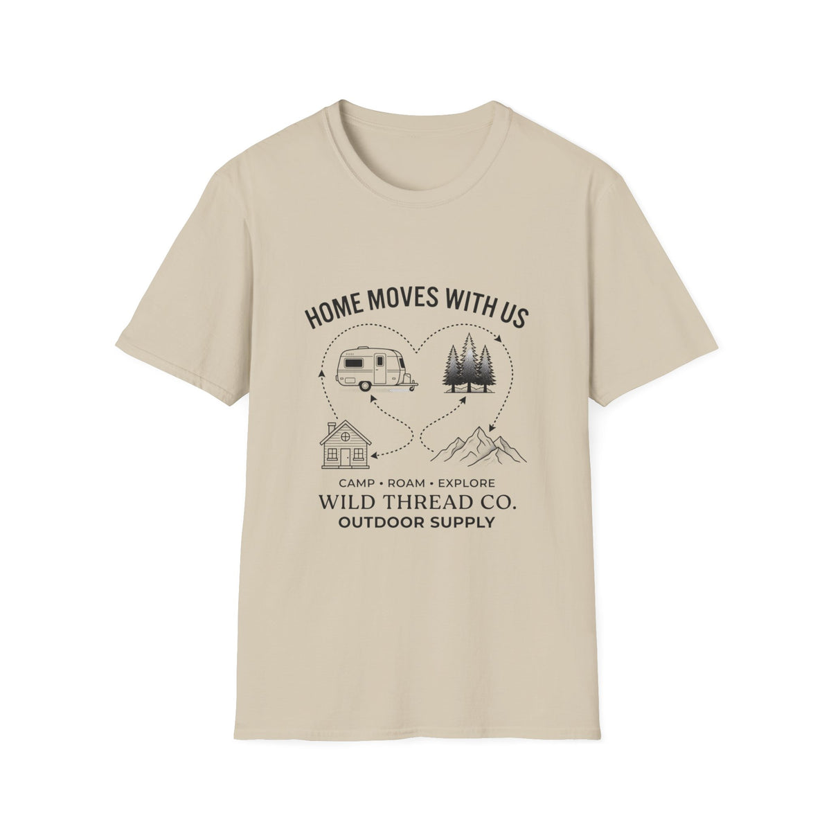 Home Moves With Us T-Shirt