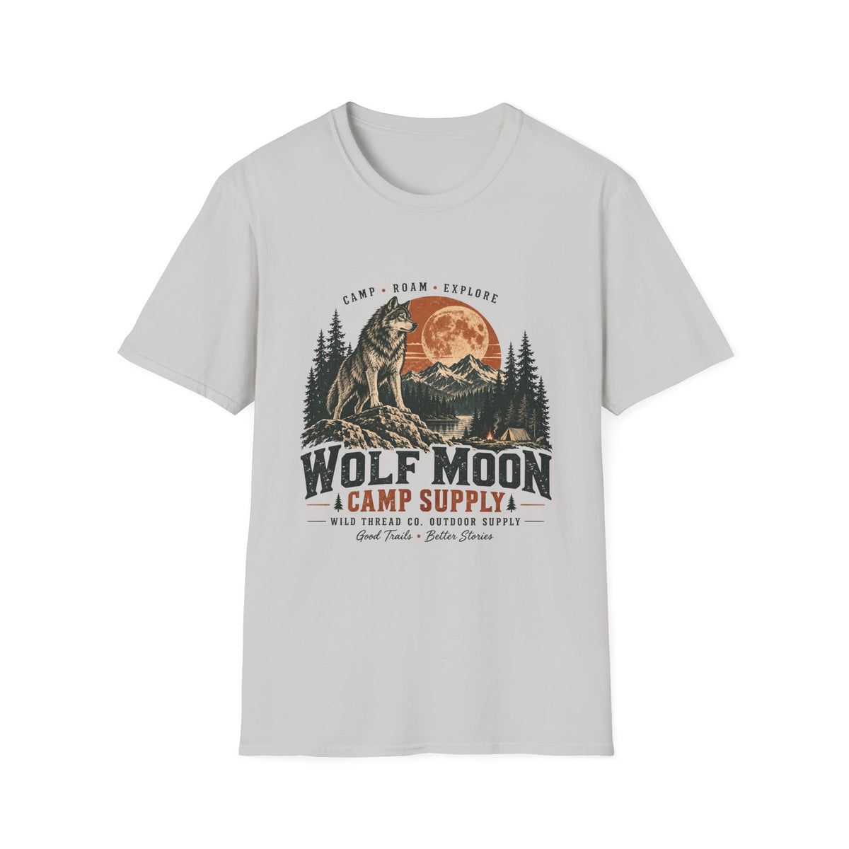 Wolf Moon Camp T-Shirt