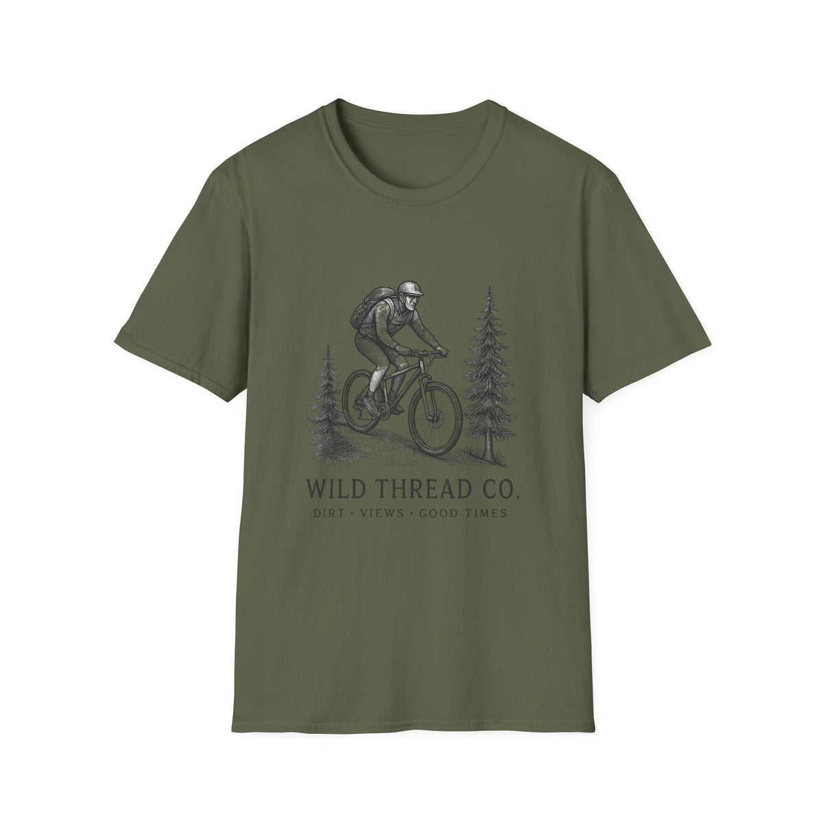 Cycling In The Woods T-Shirt