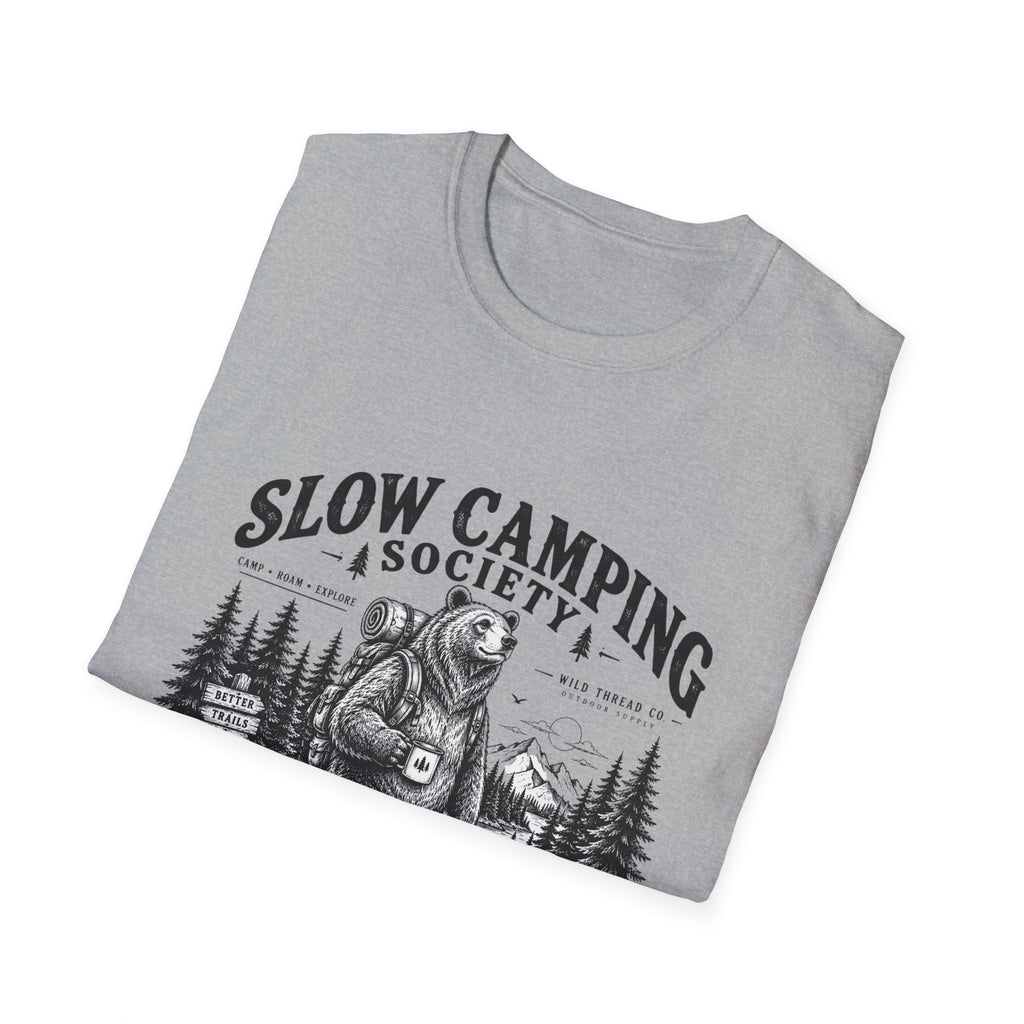 Slow Camping Society T Shirt
