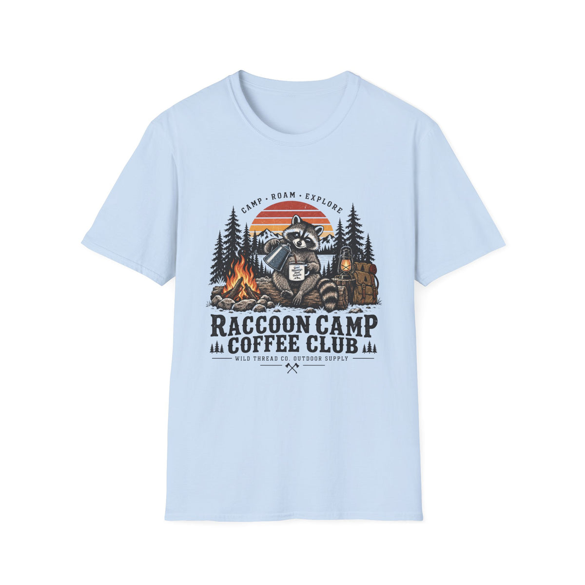 Racooning Around With My Coffe T-Shirt