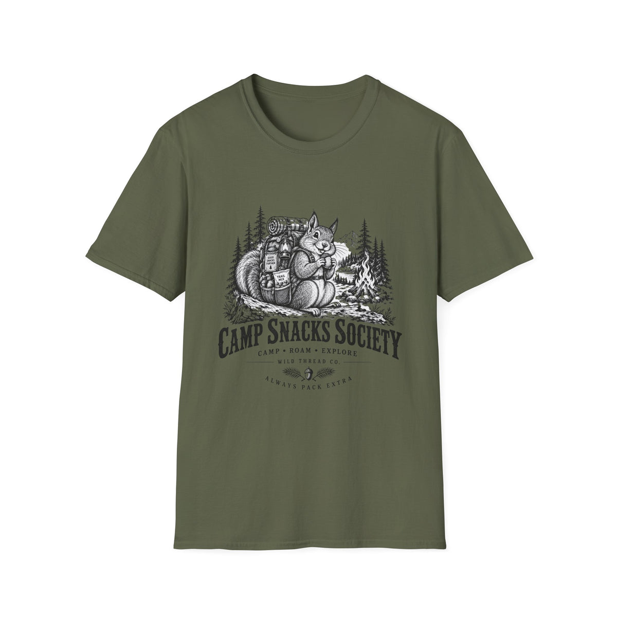 Squirrel Down With Me T-Shirt