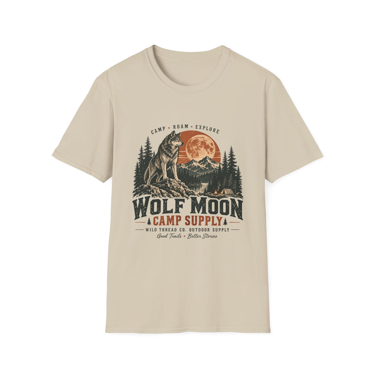 Wolf Moon Camp T-Shirt